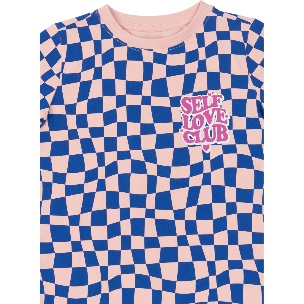 THE NEW - TNSisse T-shirt - Silver Pink AOP - Silver Pink AOP