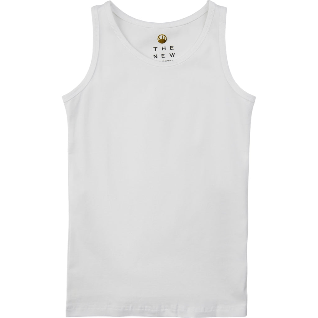 THE NEW - TNBoys Tank Top - Bright White - Bright White – THENEW.NU
